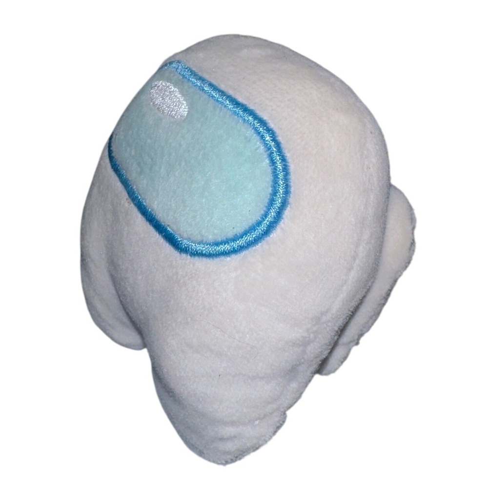 Among Us Crewmate Plush White Small Stuffed Animal Toy Game Character